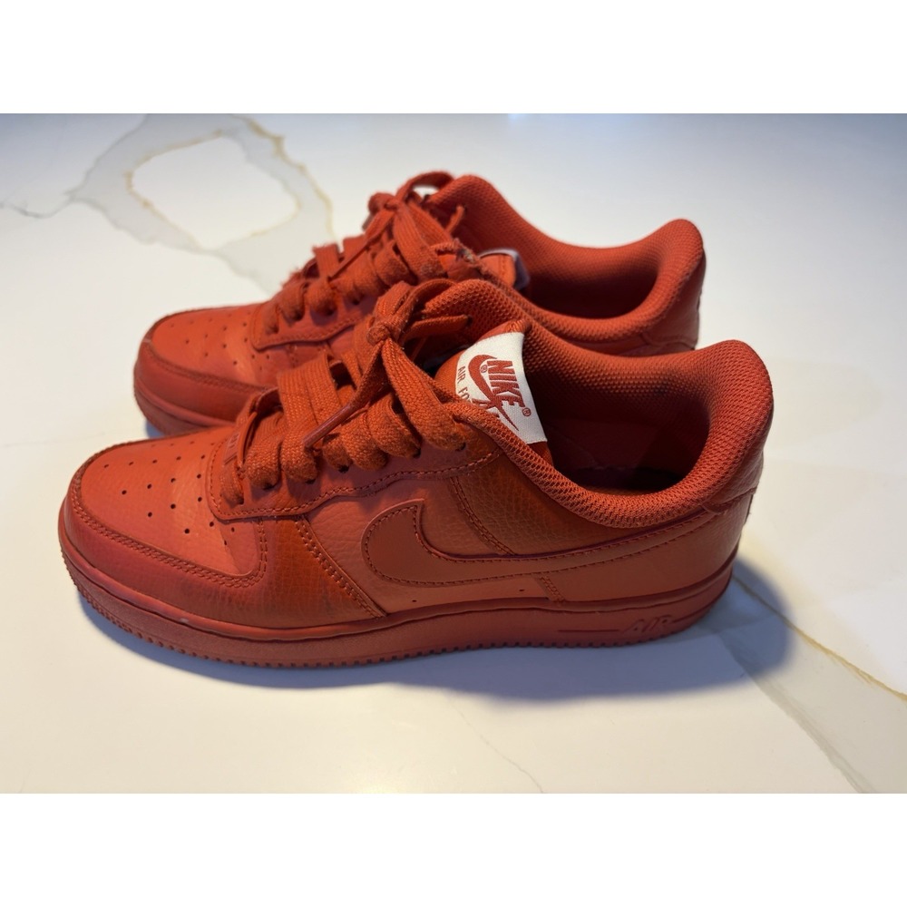 Nike Air Force 1 '07 Triple Orange Women's Size 7 Low Top Sneakers